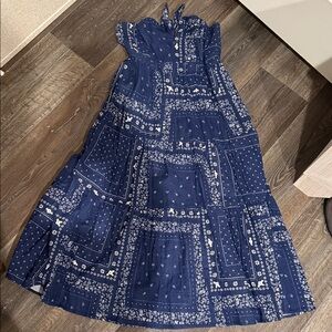 Universal Thread Navy and White Floral Dress